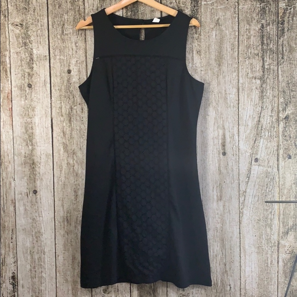 Black Dress with cutout inset size L by Old Navy
